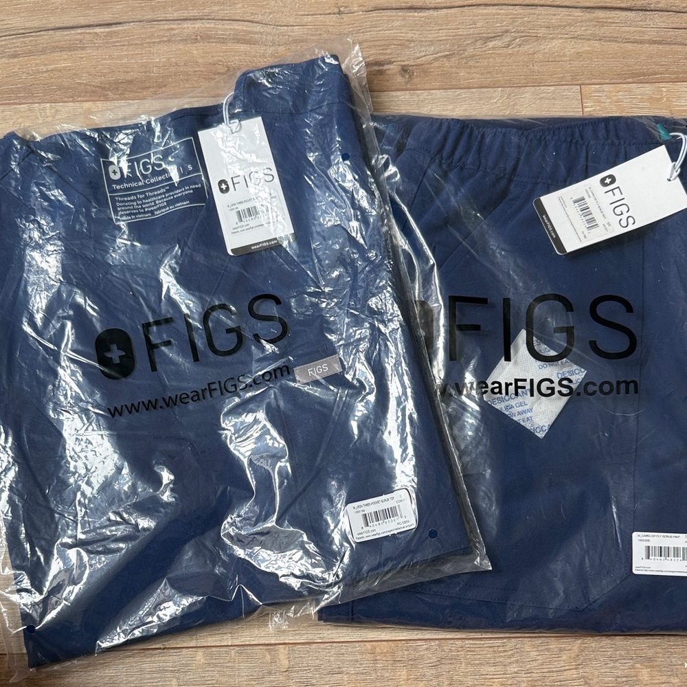 Figs sapphire scrub set S
